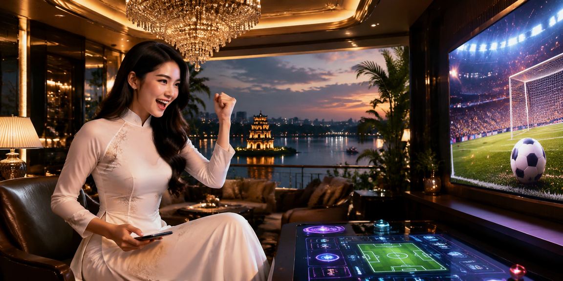 Người chơi xổ số tại Hà Nội sử dụng điện thoại